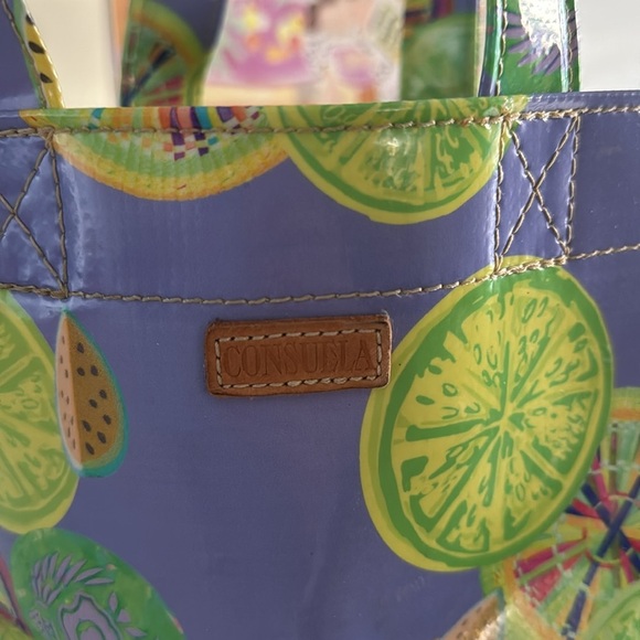 Consuela Sandy Journey Citrus Mini Tote Lunch Bag - Picture 4 of 7